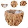 Flower Pot Cover Plant Holder Dried Flowers Display Ornament, Artificial Basket Weaving