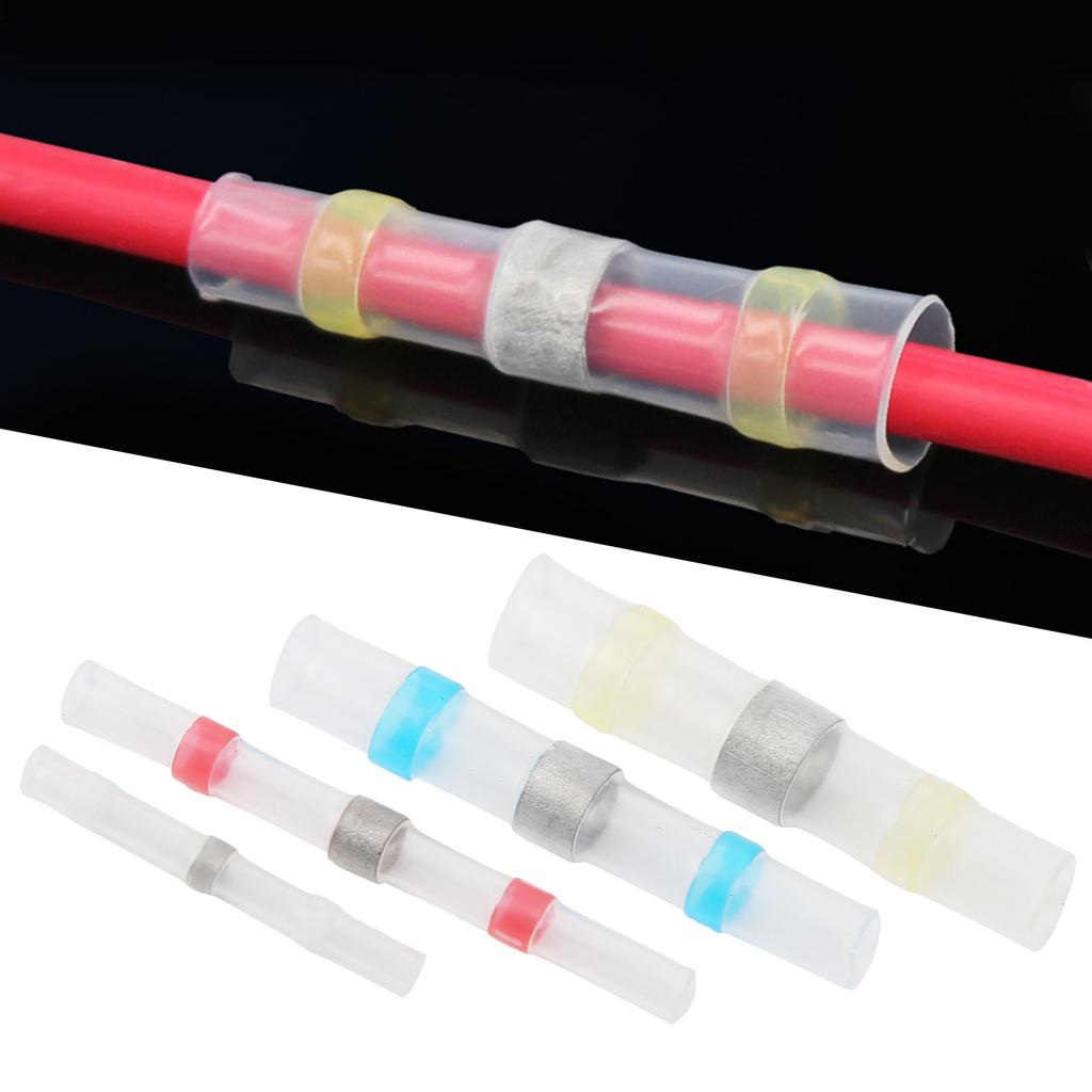 100Pcs Solder  Heat Shrinkable Tube Set Colorful Insulation Cable Connect Terminals
