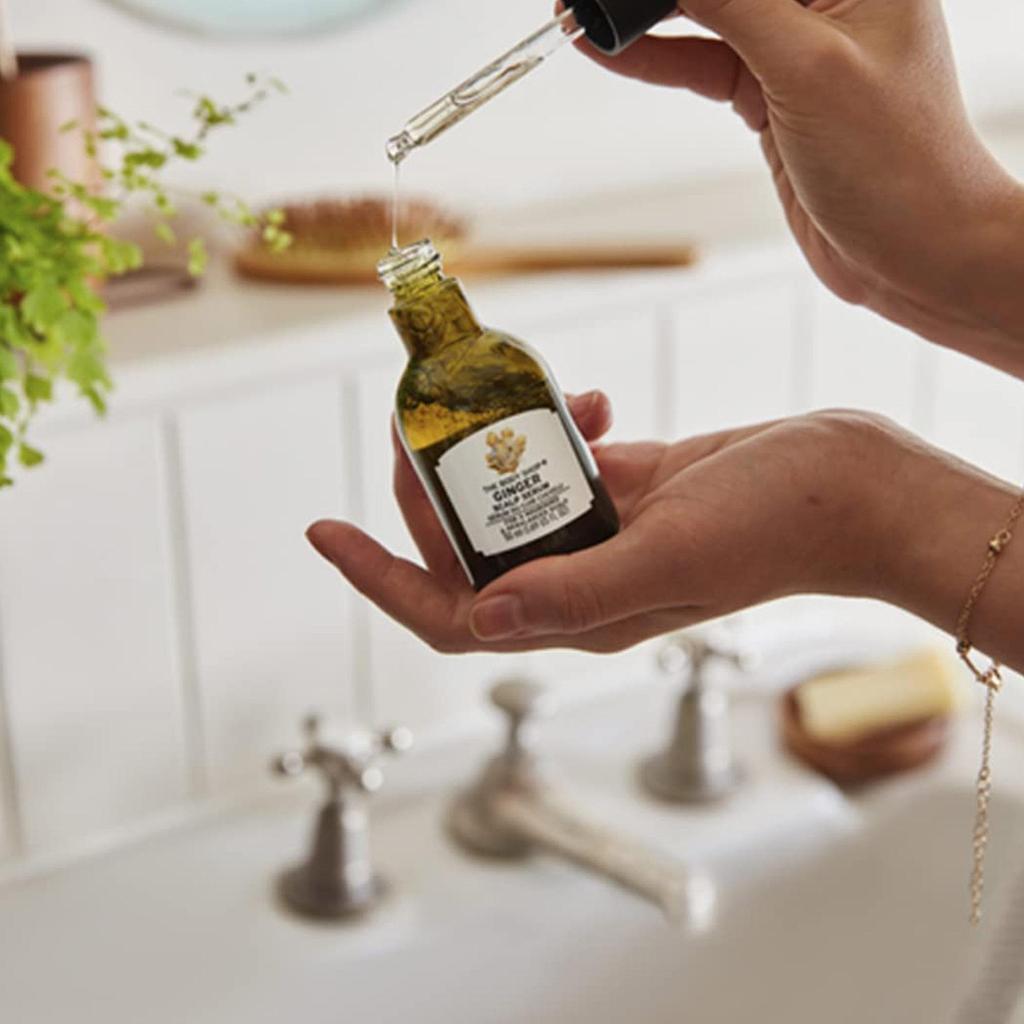 The Body Shop Ingwer Kopfhautserum 50 ml Leave-In Haarpflege Für trockene Kopfhaut Komfort Leicht Nährend Täglicher Gebrauch