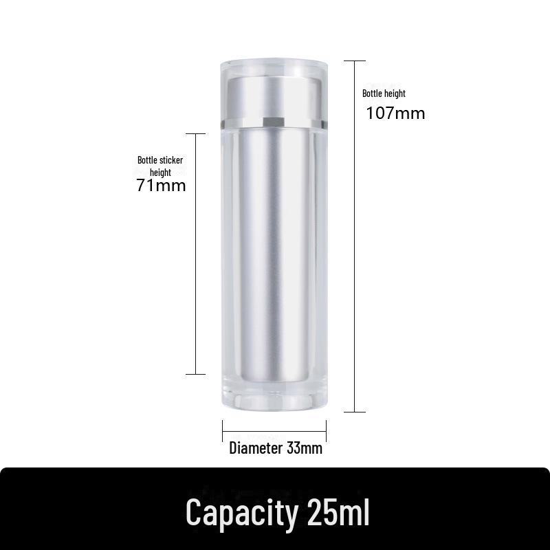 

Премиальная акриловая бутылка для лекарств объемом 25 мл для таблеток и капсул для здравоохранения