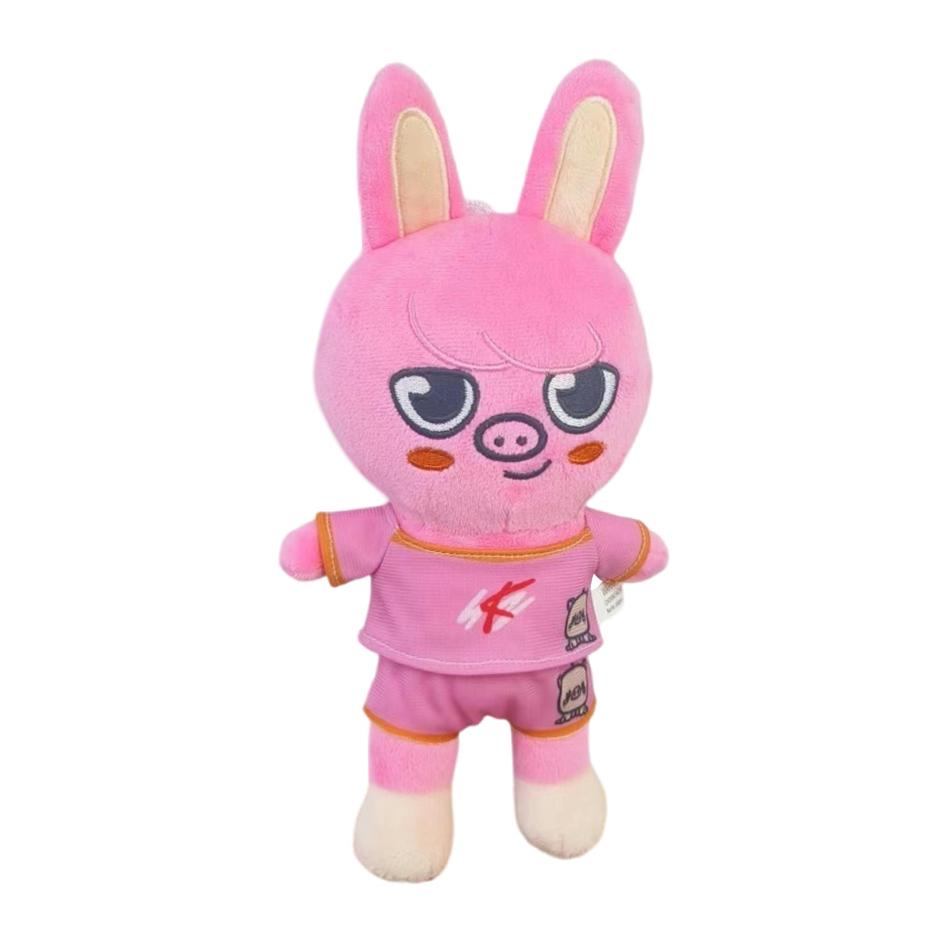 20cm Skzoo Plush Toys Stray Kids Cartoon Stuffed Animal Wolf Chan Plushies Doll Cute Companion Adults Fans Gift for Cuddly Fluffy Huggable Kawaii