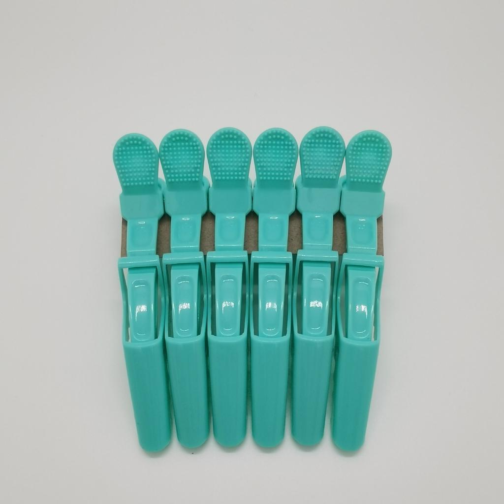 6pcs/set Women Color Hairdressing Clips Variety Styles Alligator Hair Grip Salon Clamp for Salon Styling Hair Accessories