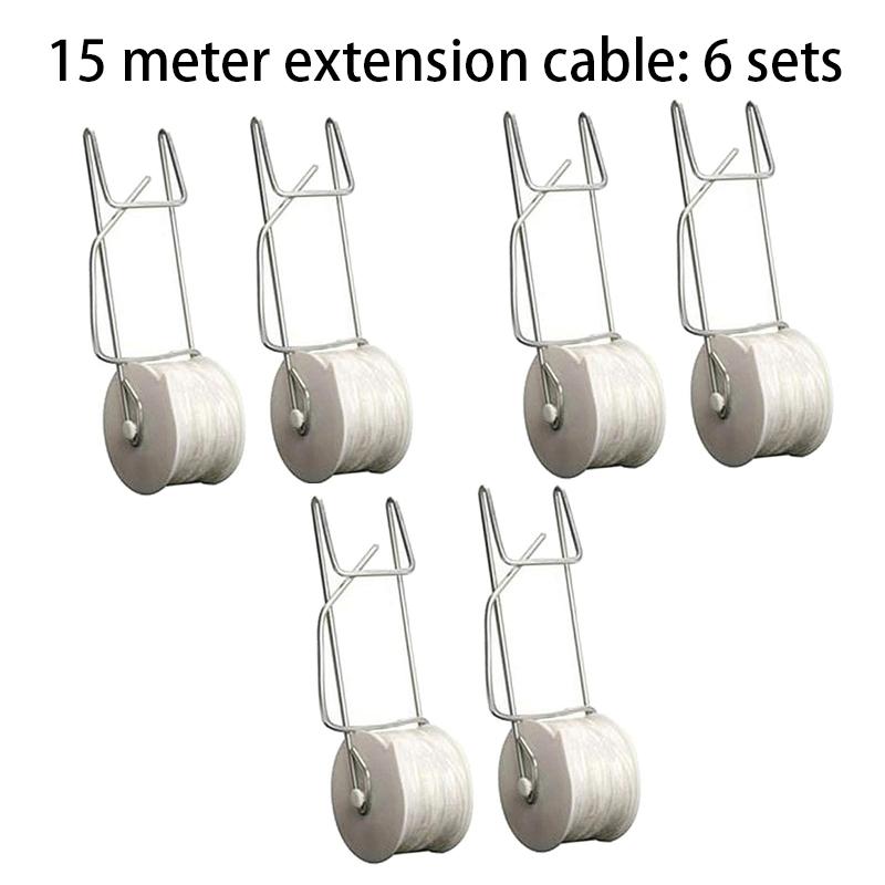 

6 шт. томатный вишневый крючок сетка линия садовая опора для растений цветок овощи виноградная лоза стойка подставка для вьющихся растений своими руками 6Pcs