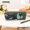 Korean Style Multi-Layer Large Capacity Pencil Case - High Appearance Composite Fabric for Students and Office Supplies
