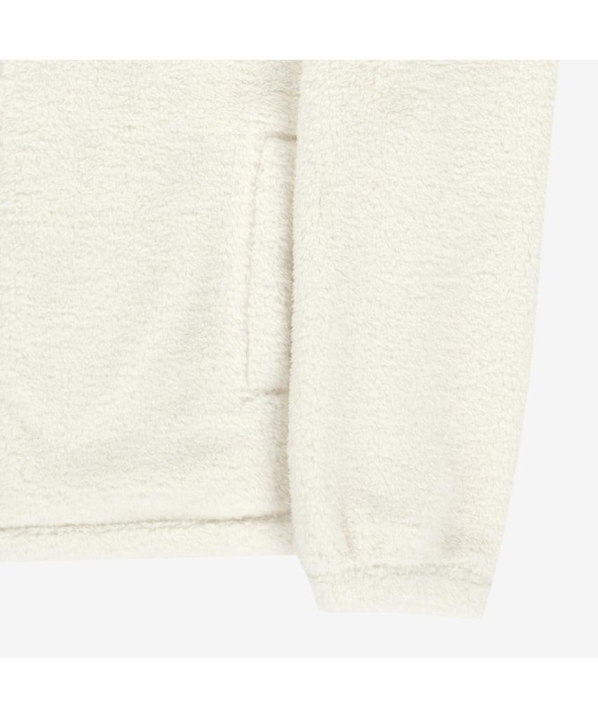 The North Face Nj4Fr50K White Label Comfy Alpha Fleece Zip-Up Cream