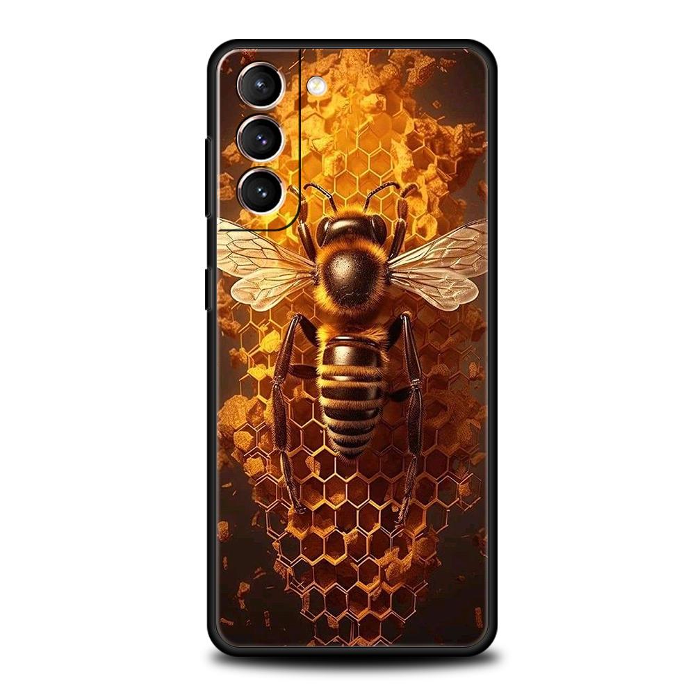 Bugs bees scientific decomposition Phone Case for Samsung Galaxy S24 S23 S22 S20 S21 FE Ultra S10 S10E S9 S8 Plus Soft TPU Shell