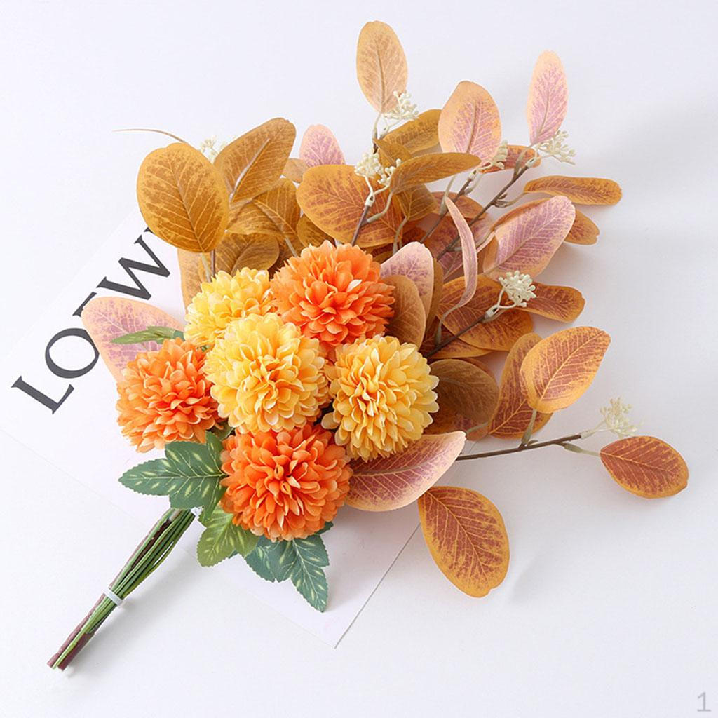 Artificial Flower Bouquet Bridal Decoration Silk Nordic DIY Flowers for Home Table Wedding