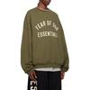 Fear of God Essentials Fleece Crewneck Militar Bărbați Topuri Verde 192BT246265F