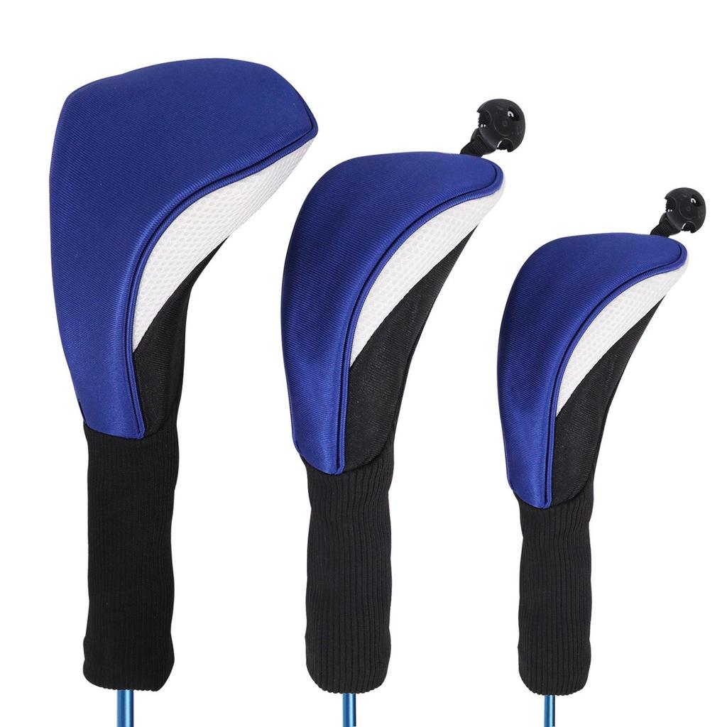 Best-Selling Three-Piece Golf Club Wood Head Cover Set