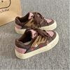 New spring and autumn high-value casual board shoes women's platform white shoes ins style versatile niche bread shoes
