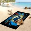 Doctor Who's TARDIS Printed Quick Dry Beach Towel Super Absorbent Soft Lightweight Bath Towel for Pool Summer Travel