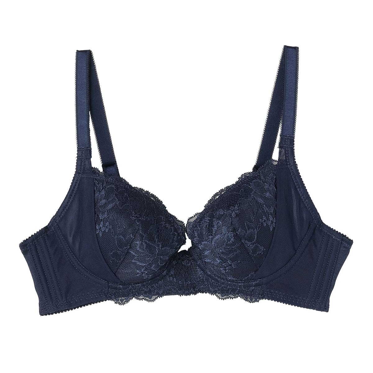 

Bra Slimming Wired Bra with Power Net Side Cloth Navy [Atsugi] [Beauty Make] 94625AS/GS Women s