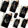 Sonne Mond Blumen Hülle Für Huawei Nova 9 SE 10 5T 11i 8i 7i 3i Y61 Y91 Y60 Y70 Y90 P20 P40 Lite P30 Pro Abdeckung