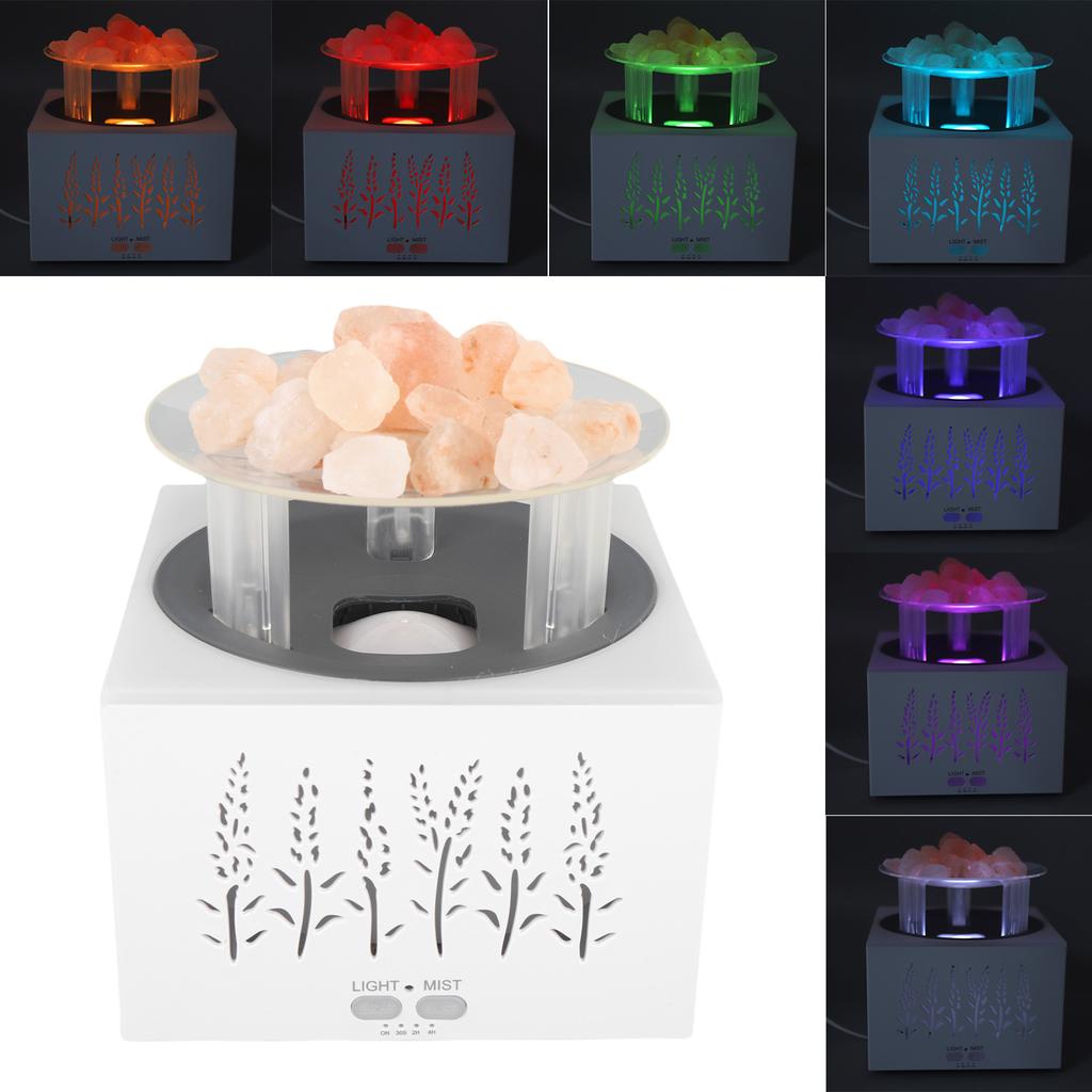 Flame Humidifier 3 in 1 400ml Aromatherapy Fragrant Essential Oil Diffuser with Timer for Home Bedroom