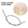 1 peça Resistência de Aquecimento 3000W AC 220V Para Forno Elétrico Muffle Padaria Tubo Aquecido Elétrico Ferramenta de Aquecimento Doméstico Acessórios