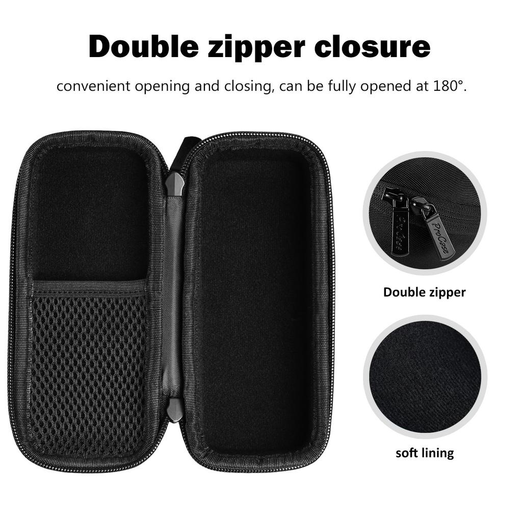 ProCase Hartes EVA Schutz-Reiseetui für Philips Norelco OneBlade Rasierer mit Kompatibel mit Norelco OneBlade Hybrid Elektrotrimmer und Rasierer