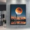 Popular 5D Diy Cross Stitch Full Moon Painting Full Drill Cross-Stitch Crafts Kit Wall Sticker Home Decor