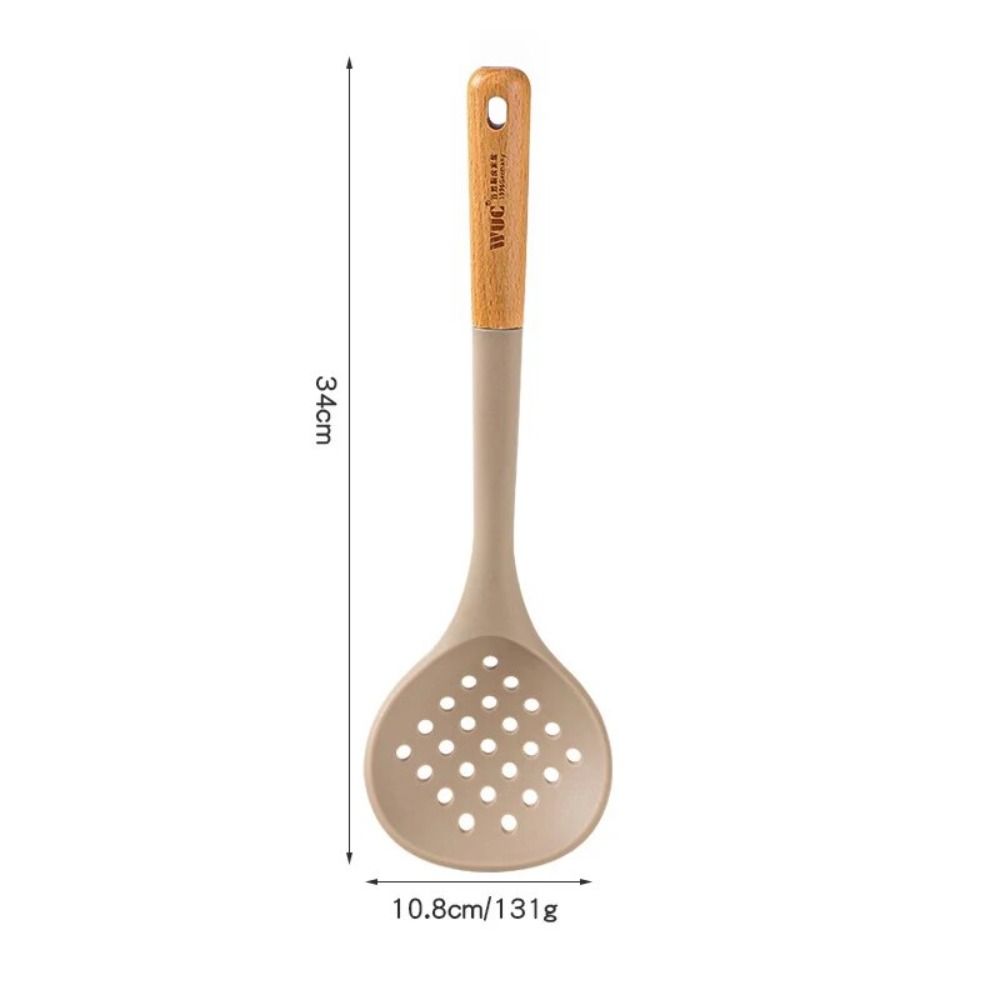 Food Grade Kitchen Utensils Set Non-Stick Leaky Spoon Kitchenware Set  Spaghetti Strainer