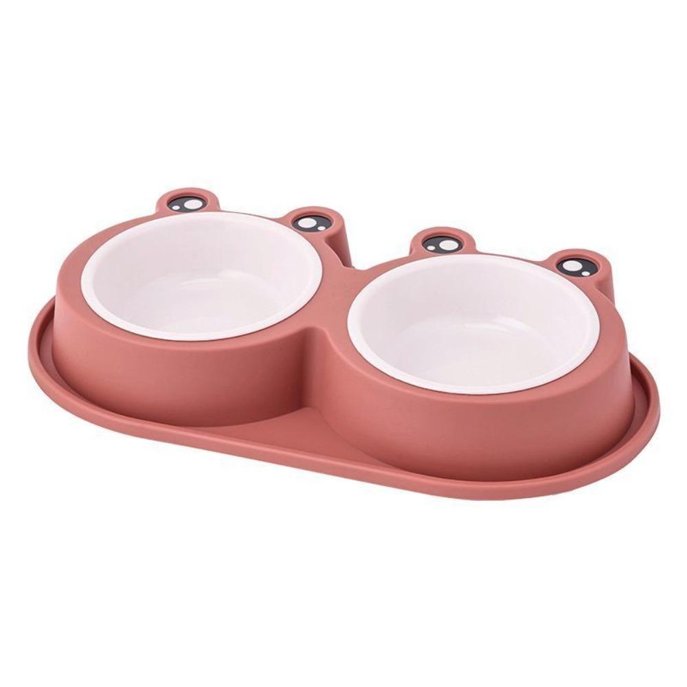 Non-slip Cat Food Bowl Detachable Dog Water Bowl Cute Dog Bowls  Pet Supplies