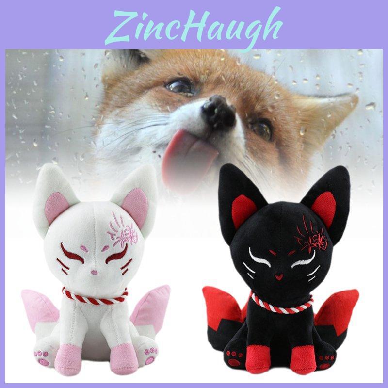 Adorable Plush Fox Toy Cute Cartoon Animal Stuffed Doll With Soft Pp Cotton Filling