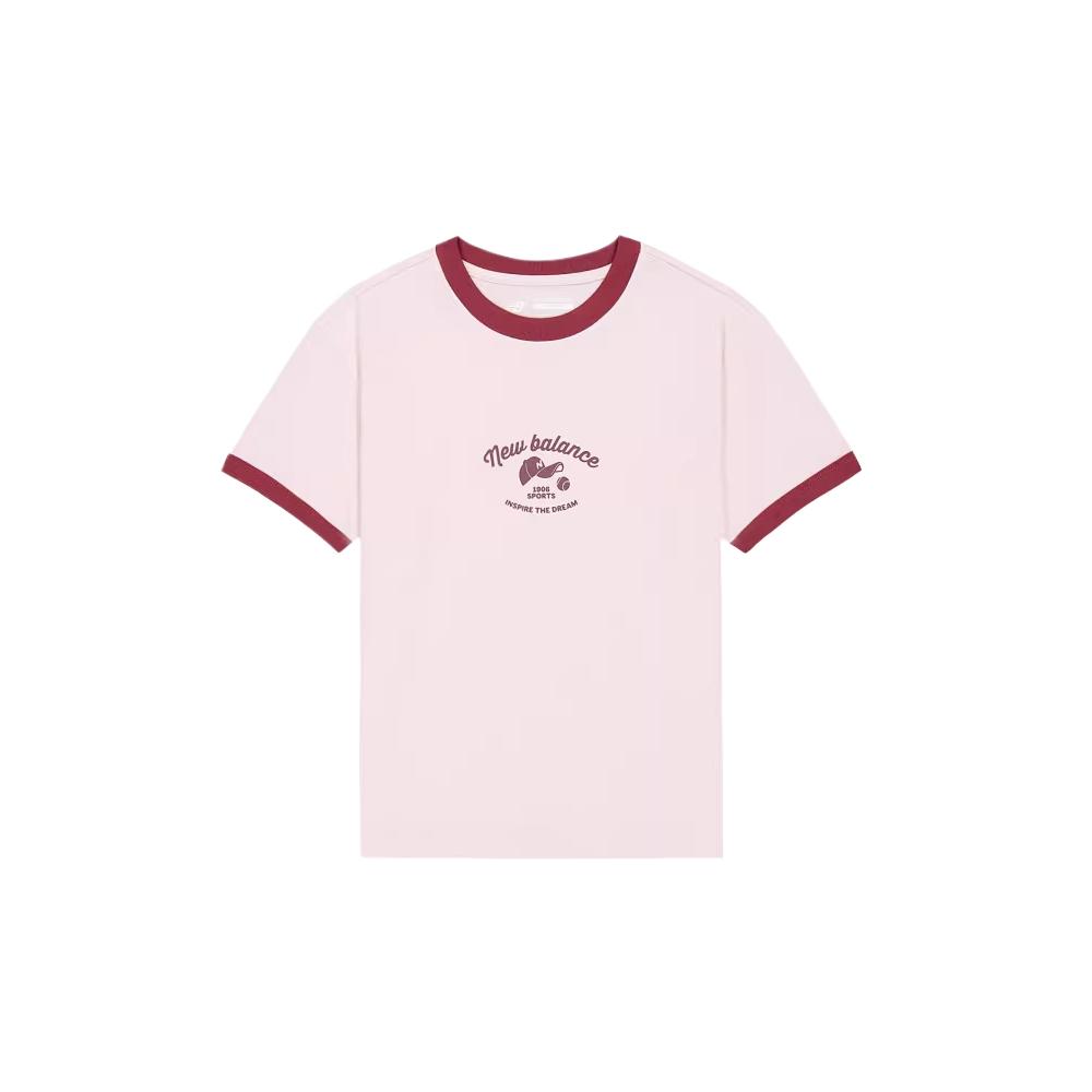 

New Balance Kids T Shirts Crew Neck Moderate ND7EG6S033-PK 160