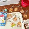 New Kapibala Capybara Keyrings Acrylic Animal Cute Pendant Keys Accessories