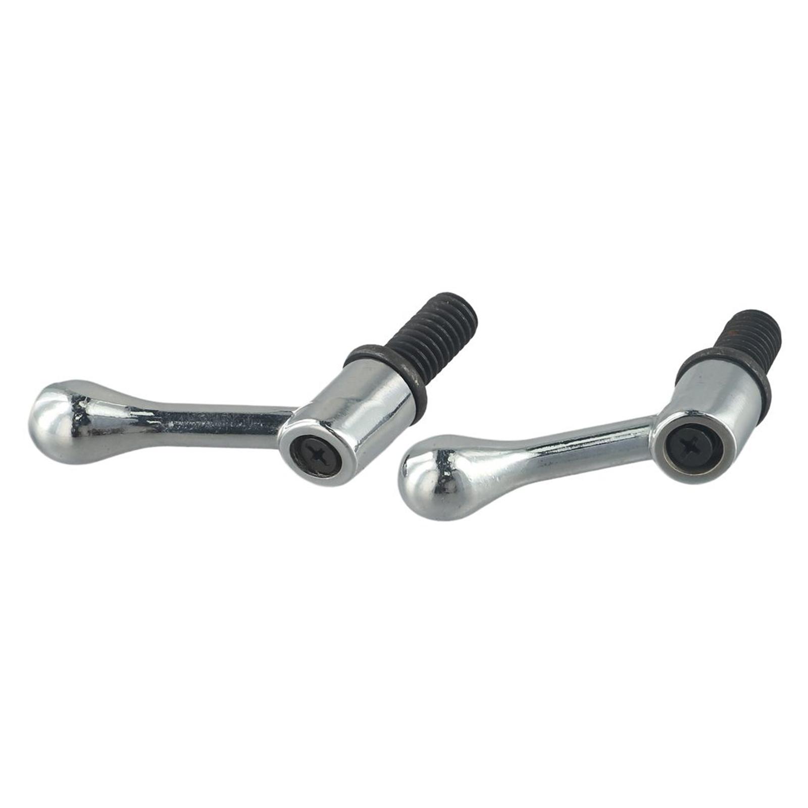 

Milling Machine Parts Pack of 2 Adjustable Handles with Threads Designed for Efficient Table Locking on For Bridgeport China Mainland