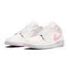 Jordan Air Jordan 1 Powder Cushioning Abrasion Resistant Vintage Basketball Shoes Women's Yellow Pink 553560-614(Team858-1.0)