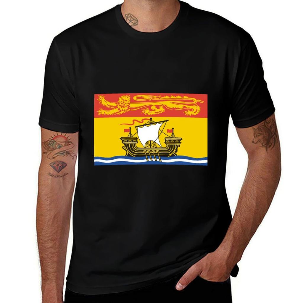 Brunswick T-Shirt Mann T-Shirt Grafik T-Shirt Individueller Druck T-Shirts Für Mann Slim Fit T-Shirt