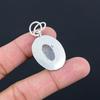 Womens day Deal Natural Rainbow Moonstone 925 Sterling Silver Daughter Pendant