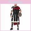 Halloween Roman Warrior Cosplay Outfit With Spandex Mix Material For Stage Shows And Parties