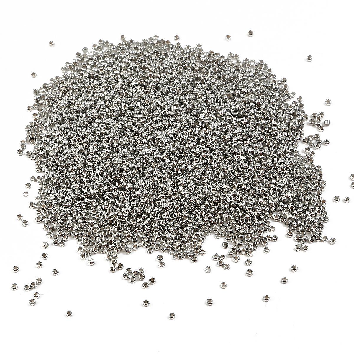 

100-500 шт., свободные бусины с микро пробкой, нескользящие медные бусины-прокладки, фурнитура для ювелирных изделий своими руками 1.5mm 500pcs