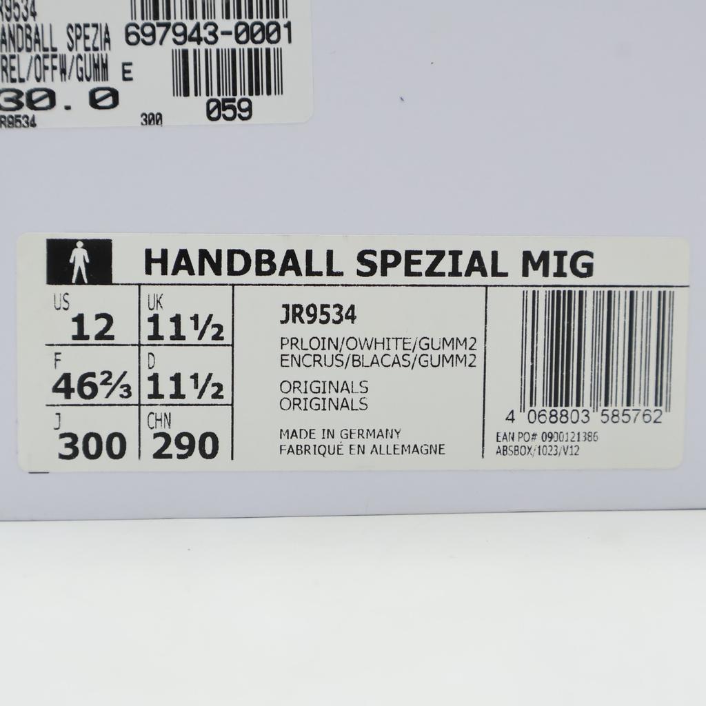 JR9534 adidas Originals Handball Spezial Made in Germany Preloved Ink (Men's)