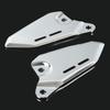 Z900RS 2018-2024 ABS Heel Plate Left and Right Set Foot Peg Footrest Z900RS CAFE 2019 2020 2021 2022 2023 (Chrome)