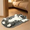 Anti-fouling Home Decor Carpet Non-Slip Cartoon Carpet Soft Dog-Shaped Area Rug  Living Rooms