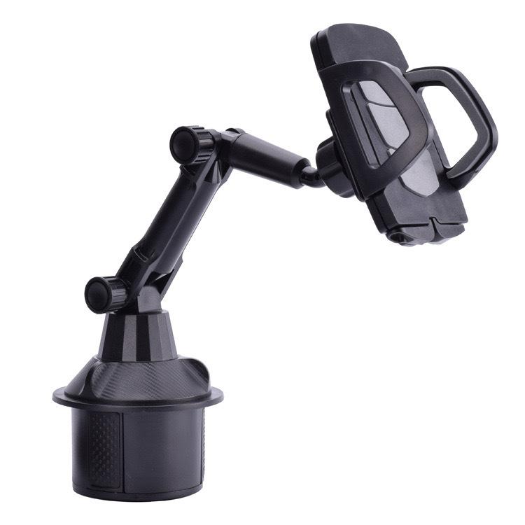 Car Cup Holder Phone Mount with Expandable Base Rotatable Height Adjustable Phone Clamp SUV Truck Automobile Accessories