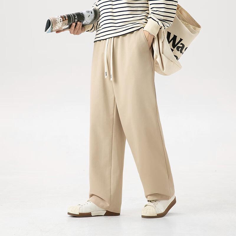 VANCL Men's Loose Fit Straight-Leg Casual Knit Pants