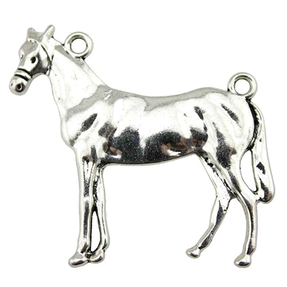 Horse Charms Couple Pendants Items Accessories For Jewelry