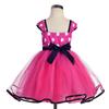 Dressy Daisy Baby Minnie Polka Dot Costume for Tulle Skirt with Hot Pink Mouse-inspired Girls, Birthdays, Parties, Headband, 12-24 Months,