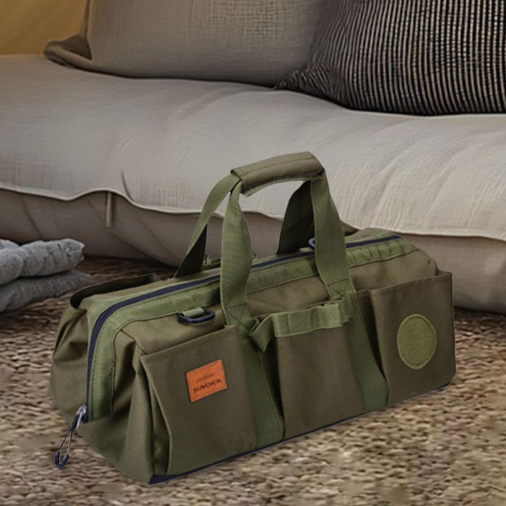 Tent Tool Bag Carrying Case Equipment Organizer And Duffel with Large Capacity Oxford Cloth
