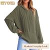 Blusas y camisas de manga larga con estampado de color sólido informal a la moda para mujer