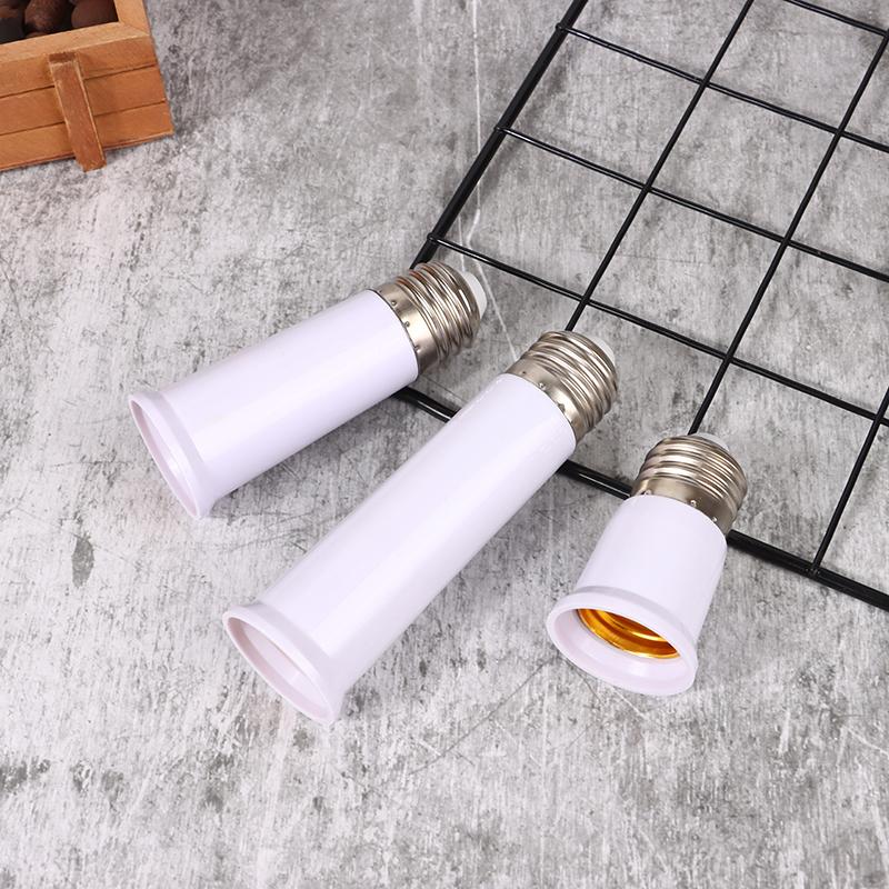 1Pc 65Mm 95Mm 120Mm E27 To E27 Extender Lamp Holder Base Bulb Extend Extension Socket Adapter Led Light Adapter Converter