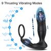 2 In 1 Bluetooth App Thrusting Vibrating Butt Plug Vibrator Gay Anal Plug Wireless Remote Prostate Massager Sex Toy For Couples