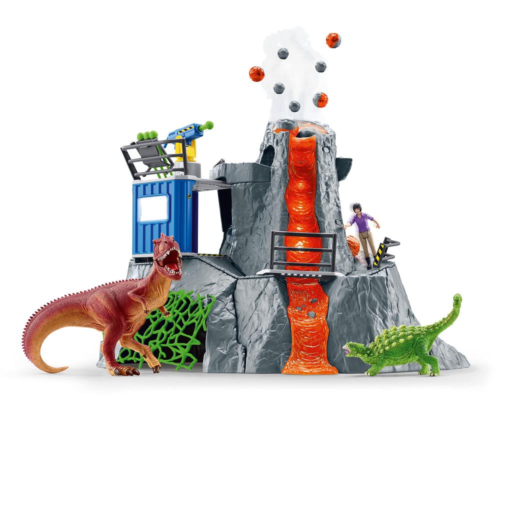 Schleich Volcanic Dino Adventure 42564N Dinosaurs Eruption!