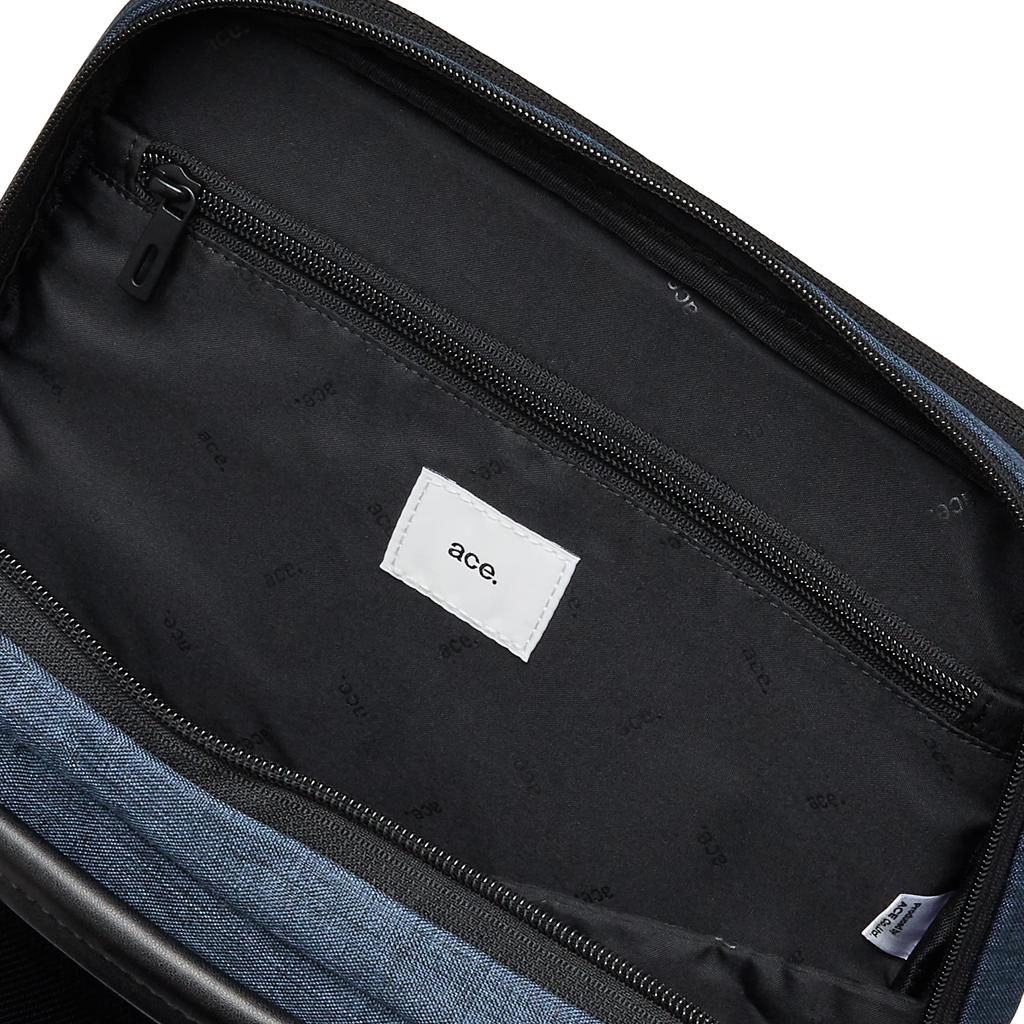 Business Backpack Tray Front Holder Specification A4 Size Inch PC Storage Pack Business Bag Rucksack Navy [Ace Gene] [Smartphone Included] 13.3 Men's
