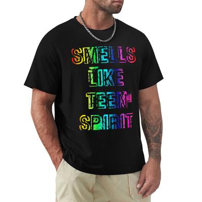 Smells Like Teen Spirit TShirt Work Basic Short Sleeve Top