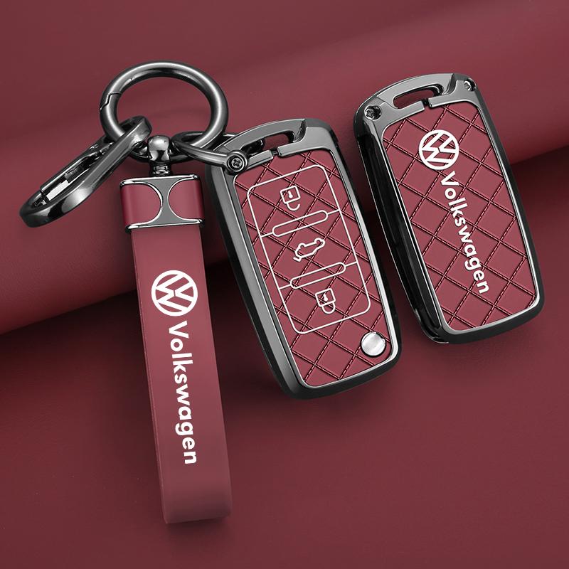 For VOLKSWAGEN VW Zinc Alloy Car Remote Key Case Cover Shell For Volkswagen VW Polo Golf Passat Tiguan Beetle Caddy T5 Up Eos Ke