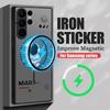 Clear Matte Wireless Charge Magnetic Case For Samsung S25 Ultra S24 FE S23 Plus S22 S21 Shockproof Soft Edge Phone Cover