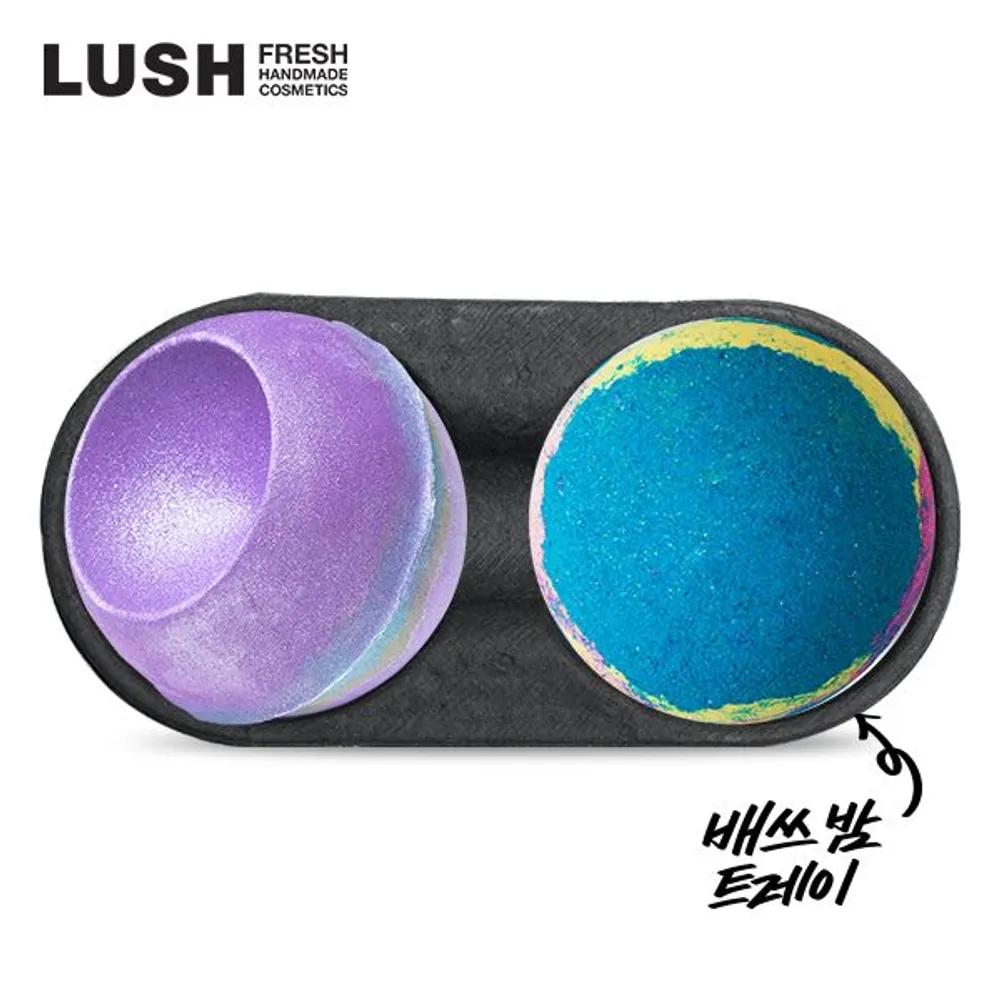 Space Bath Bomb Set (Goddess + Intergalactic + 2-Compartment Bath Bomb Tray)