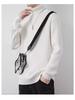Men's Korean Style High Neck Sweater - Trendy Warm Autumn/Winter Knitwear for Casual Wear